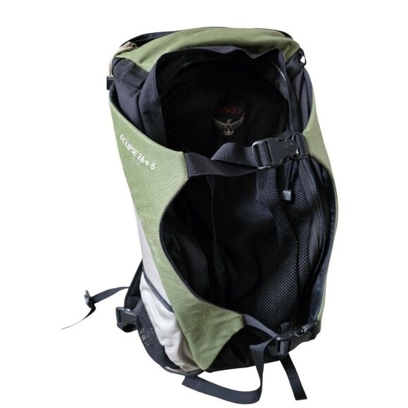 Osprey Eclipse 36 Backpack Travel Hiking Pack Green Backpacking Outdoor Vintage - Picture 2 of 8